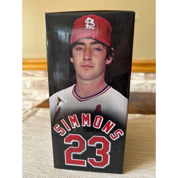 Ted Simmons 23 Bobblehead Figure In Box Dinner Diamond - Picture 5 of 15